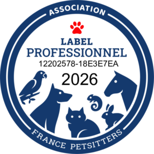 Pet sitter Label Professionnel 2026